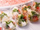 トマトと豆腐のカプレーゼ