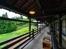 露天風呂渡り廊下
