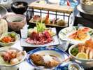湖畔の膳(一例)