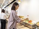 ■無料朝食サービスその@ 店内でお召し上がりの朝食。