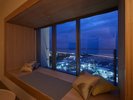 オーシャンデラックス ウィンドーシート 夜景
