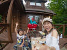 家族みんなでBBQ!