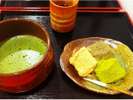 京都グルメ 抹茶&わらび餅(イメージ)