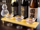 #お酒 お料理に寄り添う、日本酒飲み比べ