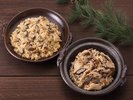 【秋冬】きのこ飯(秋)と牡蠣飯(冬)