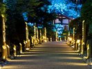 400個以上もの竹あかりに照らされる幻想的な日本庭園をお楽しみいただけます。