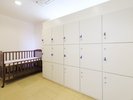 【脱衣所】清潔感のある脱衣所