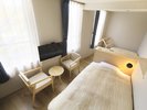 洋室ツイン(1〜2名)/28u ※禁煙(一例)