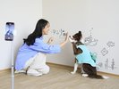 【フォトスポット】セルフスタンドがあるので一緒に撮影を楽しめます