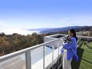 【ルーフトップドッグラン】相模湾を眺めることができます