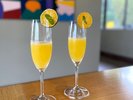 ウェルカムドリンク「1周年記念柑橘スパークリングカクテル」