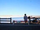 海辺まで自転車で