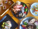 地魚と地元食材が織りなす真鶴ビストロシェアコース(一例)