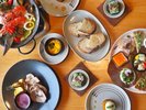 地魚と地元食材が織りなす真鶴ビストロシェアコース(冬の一例)