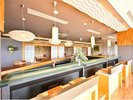 【レストランかくれ蓑】カウンター席になります。
