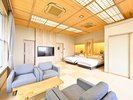 【特別室・紅葉の間】和洋室・琉球畳がリラックスした空間を作り出してくれます。