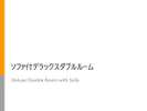 150p幅ワイドベッド+ソファ