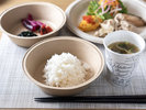 健康朝食盛り付けイメージ