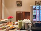 夕食 飲み放題コーナー&デザート