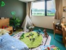 お部屋中恐竜たちであふれた「恐竜ルーム」ファミリーに大人気のコンセプトルーム