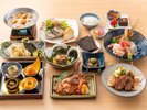 【特別料理〜極きわみ】献立一例。東松島の食文化を味わうガストロノミーコース。