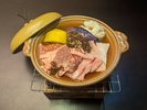 足柄牛と地場野菜 朴葉葱みそ焼