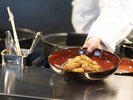 朝食 すり身揚げ