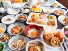 朝食バイキング