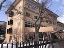 施設裏の遊歩道から