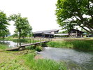 【春】施設近くの小川
