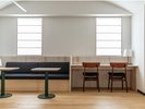 レディースフロア専用リビング◆特徴的なドーム型天井で静かな空間