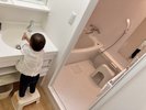 trenoファミリーツイン◆お子様も安心の洗い場付きバスルームと水回り