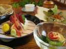 昼会席コースイメージ(3500円、4500、5500など1000円刻みの料金設定でご用意ございます)