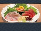 レストラン「和み」刺身3点盛り