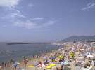 夏は須磨海岸♪