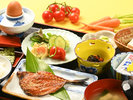 ■朝食一例■起きたての身体に優しい素朴な和定食♪島の朝ごはんで元気いっぱい!
