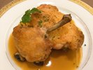 鶏モモ肉のポワレ