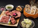 黒毛和牛の焼肉と海鮮焼きの絶品コラボ!