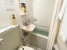 【別館スタンダードルーム】お部屋のバスに天然温泉を源泉かけ流しで給湯!24時間好きな時に天然温泉を!