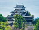 当館別館屋上より国宝松江城を望む