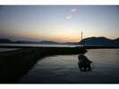 島の夕暮れ風景。のんびりと過ごしにおいで下さい