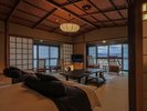 【海景・船首潮見台付】温泉展望風呂付 船首和室(2階)