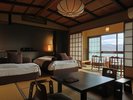 【山景】川側和室(2・3階)