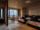 【海景・展望】温泉展望檜風呂付 和室(2階)