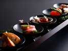 【春の献立一例】 丹後の旬を盛り込んだ前菜