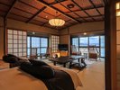 【海景・船首潮見台付】温泉展望風呂付 船首和室(2階)