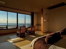 【海景・展望】温泉展望檜風呂付 和室(2階)