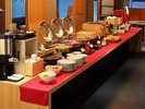 ビュッフェ朝食