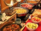 ビュッフェ朝食