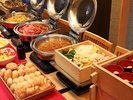 ビュッフェ朝食